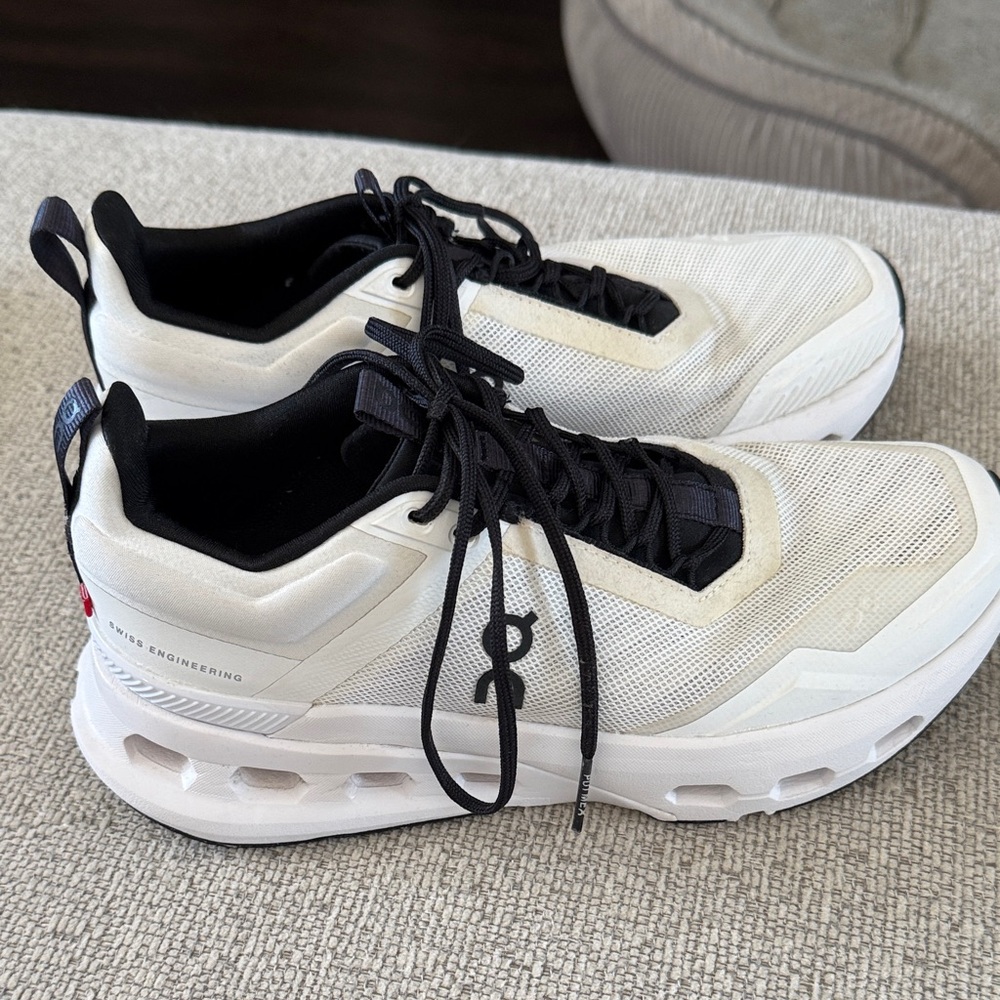 Women's Athletic Shoes in Black and White